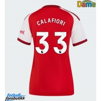 Arsenal Riccardo Calafiori #33 Hjemmedrakt Dame 2026-27 Kortermet